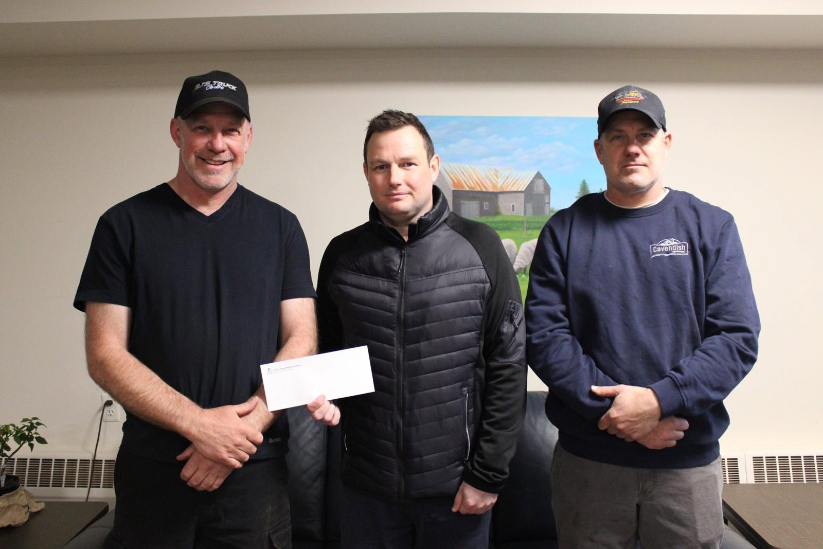Ching Bros. Farm donation presentation to the Eastern Kings Health Foundation