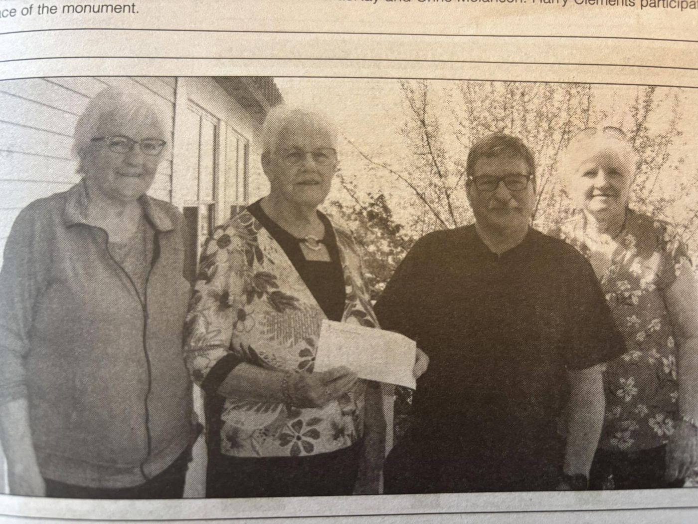 Eastern Kings Senior Neighbours Club donation to the Eastern Kings Health Foundation
